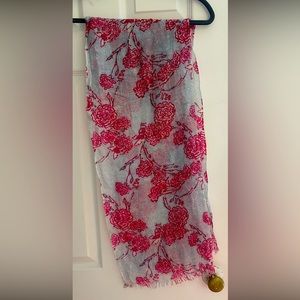 Lilly Pulitzer light weight scarf- Pi Beta Phi print